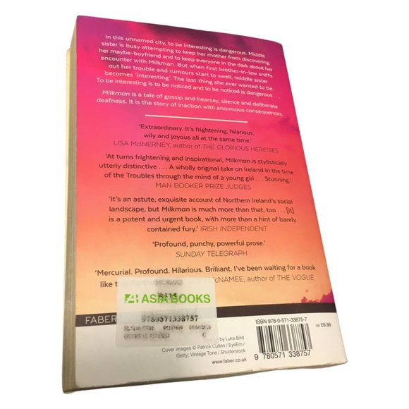 🌸FREE ADD ON🌸 Milkman novel - Picture 2 of 2